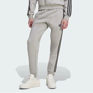 Adidas Men’s Adicolor 3-Stripes Gray Pants Joggers NWT Medium